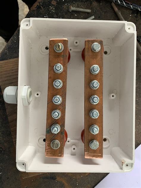 connect busbar to junction box|connecting junction box to socket.